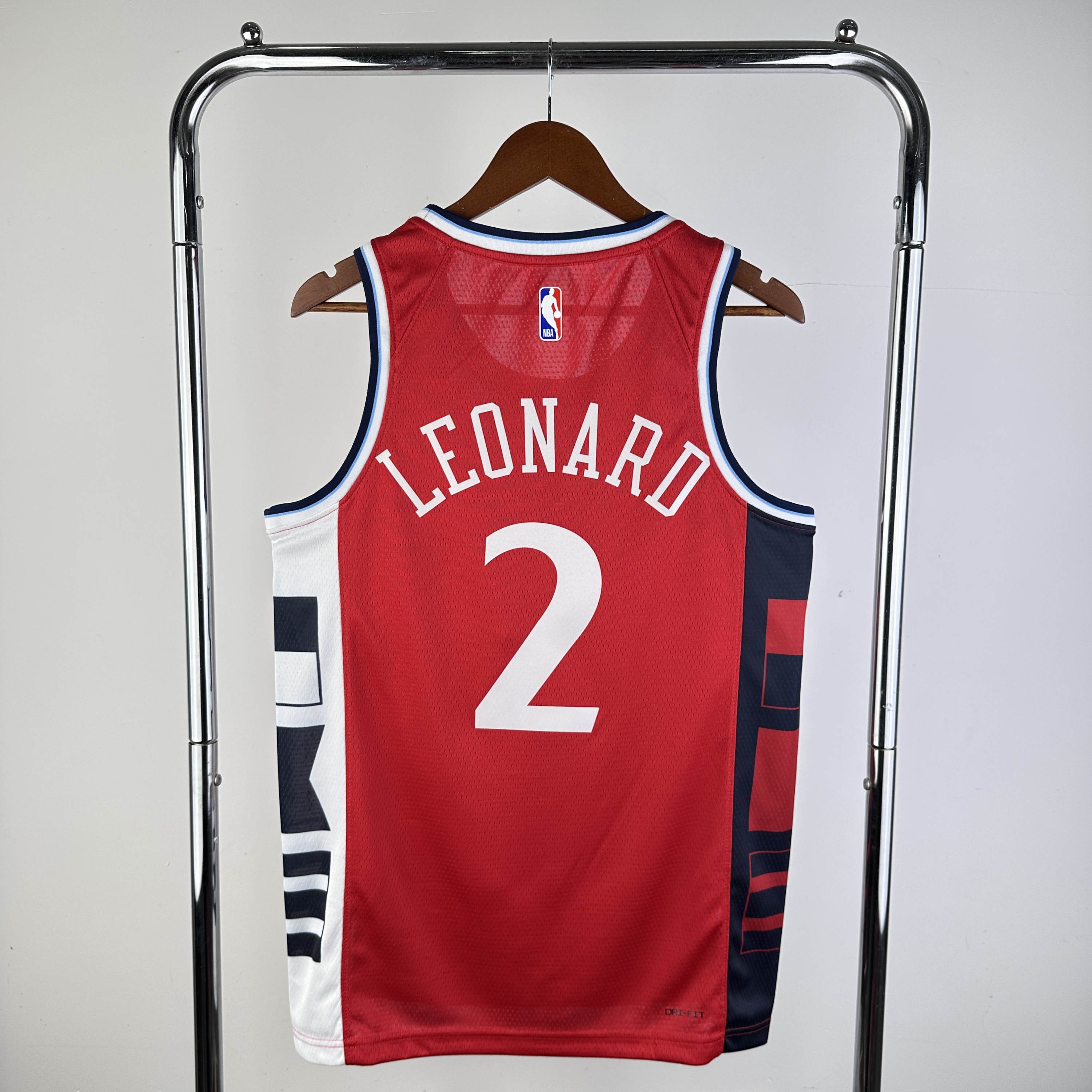 Men Los Angeles Clippers #2 Leonard Red Season 2024 NBA Jersey